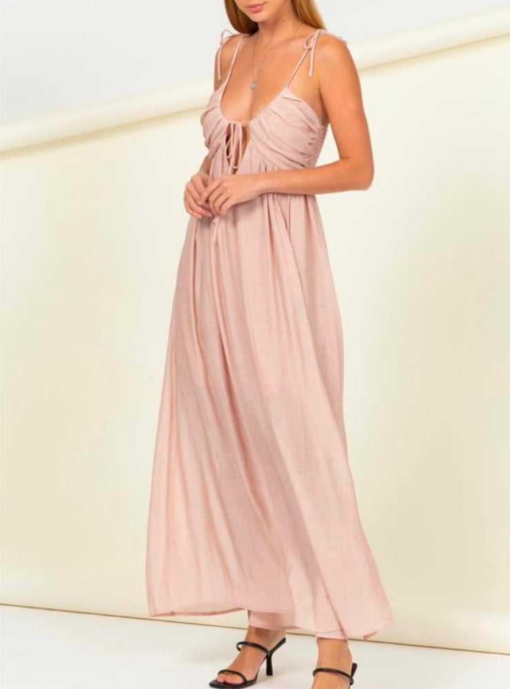 Charmaine Maxi Dress (Mauve)