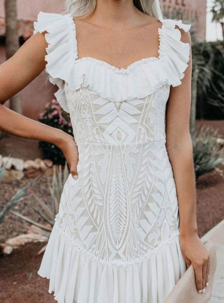 Unforgettable Off The Shoulder Lace Dress