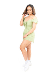 Zahara Cutout Romper Dress