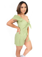 Zahara Cutout Romper Dress