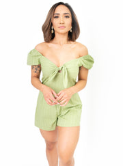 Zahara Cutout Romper Dress