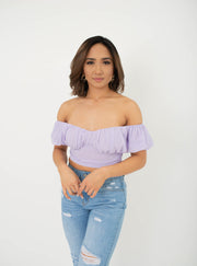 Lavender Wooldobby Top