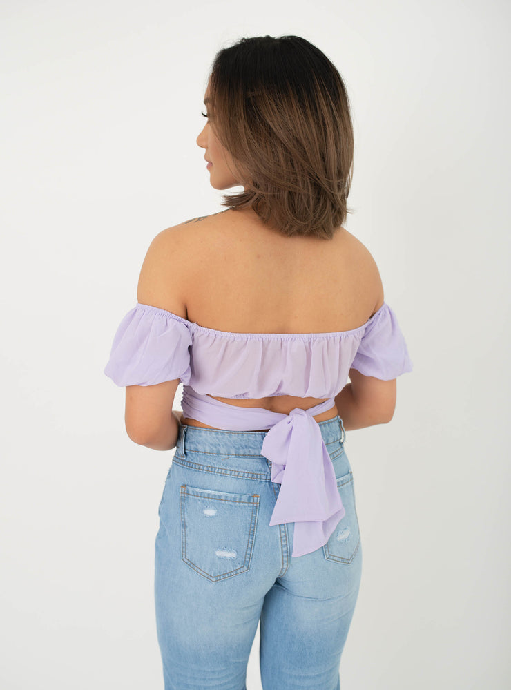 Lavender Wooldobby Top