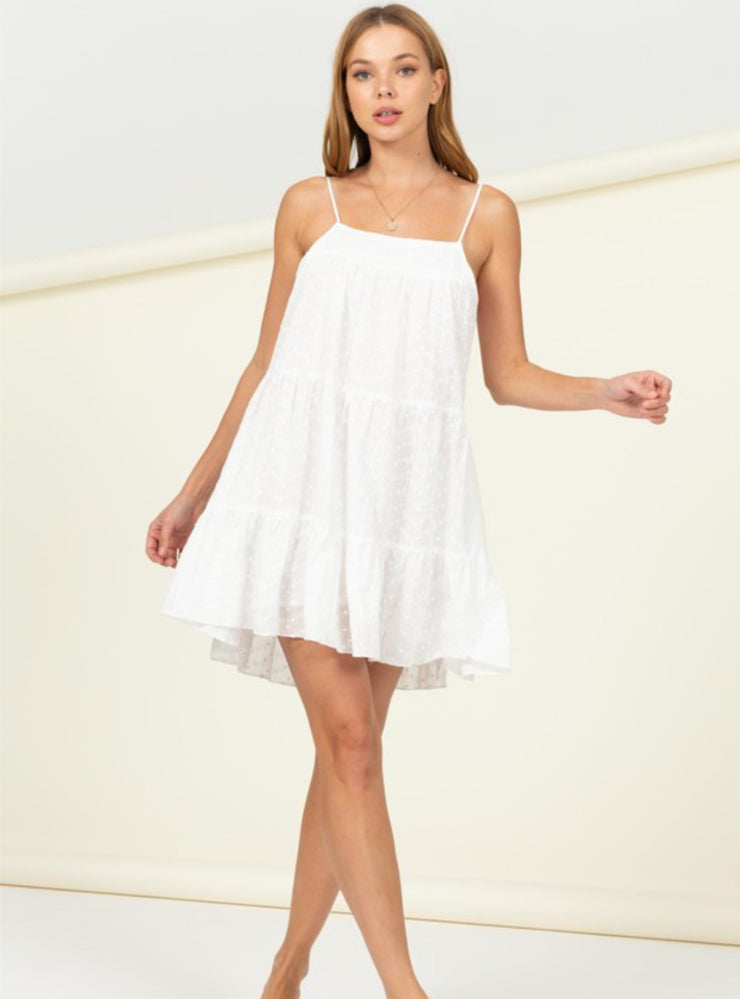 Tiered cami outlet dress